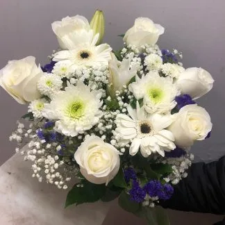 Half Dozen White Bouquet