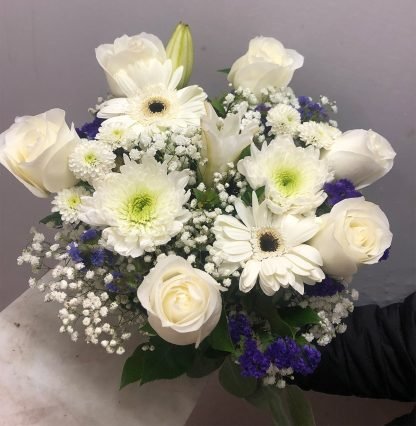 Half Dozen White Bouquet