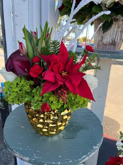 Poinsettia Posy