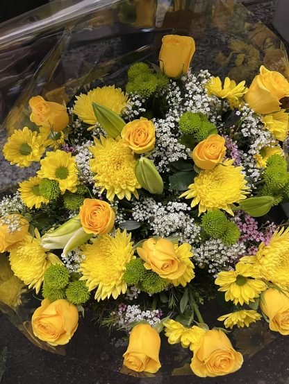 Dozen Yellow Rose Bouquet